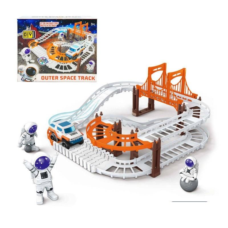 Astronaut Spaceship Track Set | Creative Space Toy for Kids - UrbanMyst