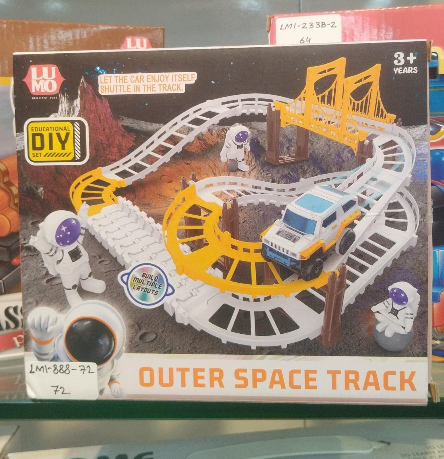 Astronaut Spaceship Track Set | Creative Space Toy for Kids - UrbanMyst